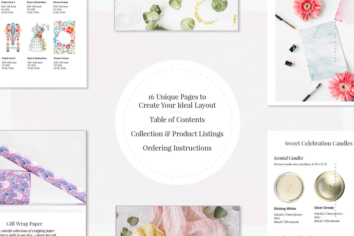 Felicity Wholesale Catalog, a Magazine Template by Creative Day (Photo 3 of 7)