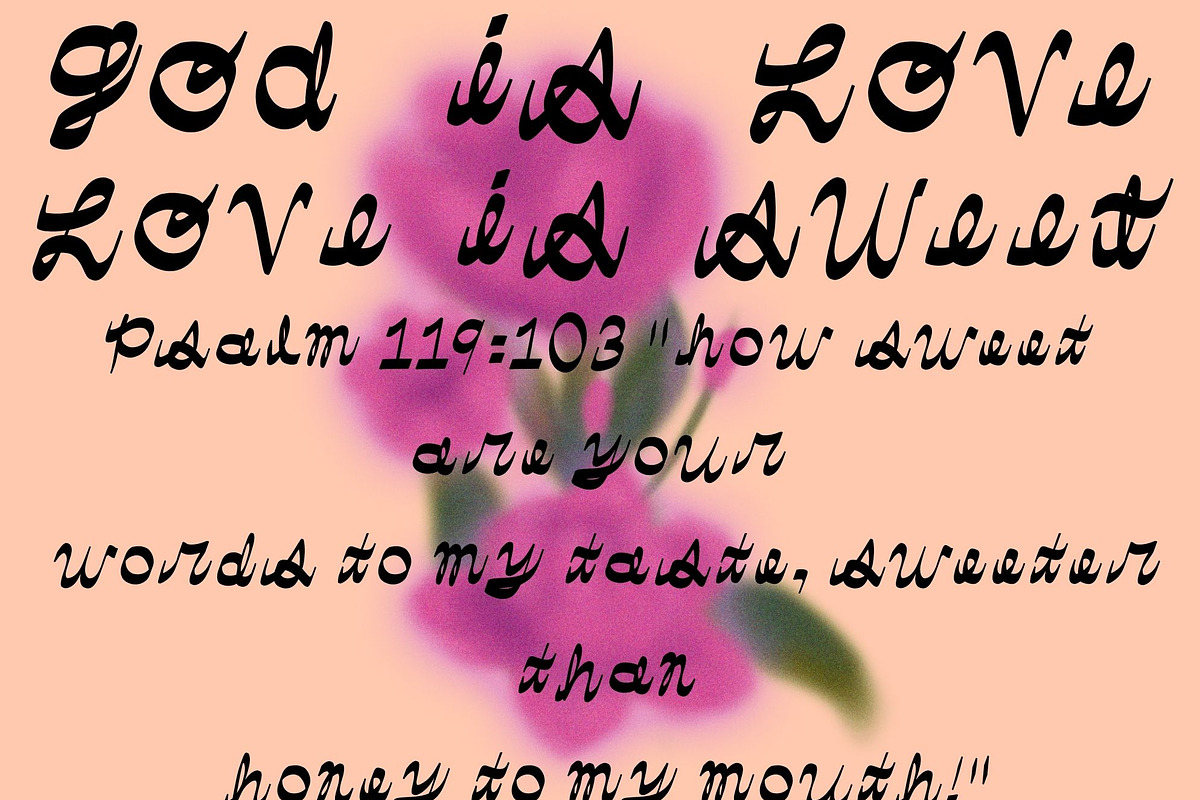 Sweet Thang a hand-drawn font, a Script Font by Eryn Rose Design (Photo 5 of 14)