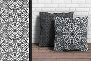 100 Mandalas Seamless Patterns, a Pattern Graphic by Elinorka (Thumbnail 5 of 23)