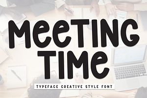 Meeting Time Script Font