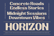 Station Urban Gate Condensed Sans, a Sans Serif Font by AmorfaType (Thumbnail 5 of 8)