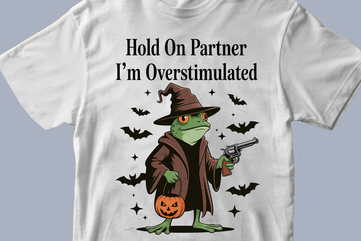 Cowboy Witch Frog Halloween PNG, a Graphic by olgasallom (Photo 3 of 3)