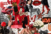 Red Aura. Collage Pack, an Object Graphic by Lidberia (Thumbnail 3 of 6)