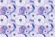 4 Daisy seamless patterns, a Pattern Graphic by Alena Stoyko design (Thumbnail 4 of 5)