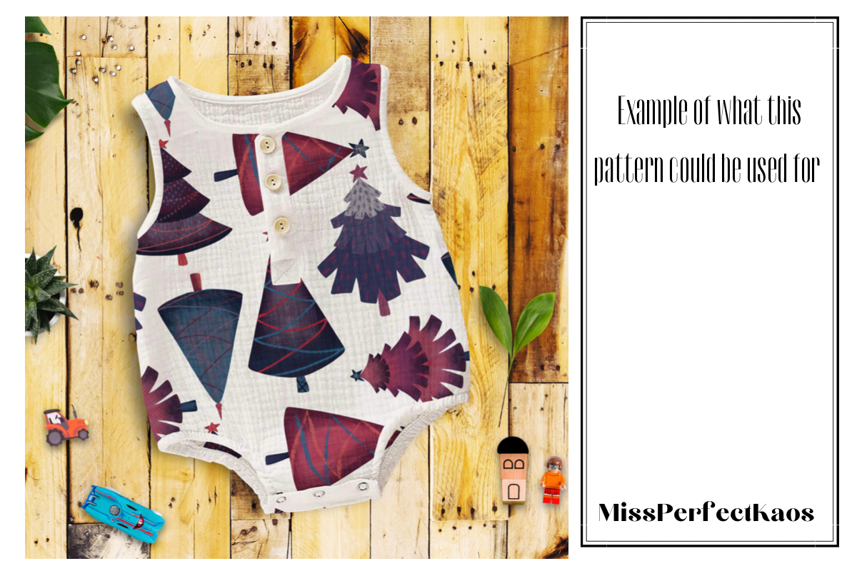 Christmas Tree- Repeat Pattern, a Pattern Graphic by MissPerfectKaos (Photo 4 of 4)