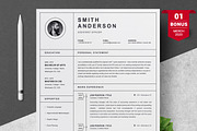 Resume/CV Bundle | 200+ for $29, a Resume Template by ResumeInventor (Thumbnail 102 of 207)