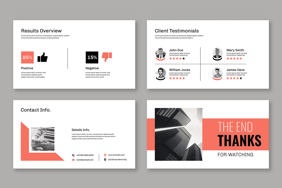 Modern Case Study Presentation, a Presentation Template by Mighty-Slide (Photo 5 of 5)