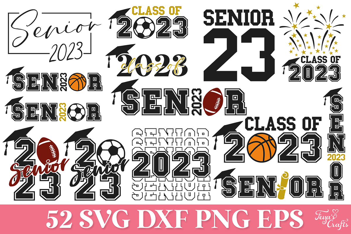 Senior Class of 2023 Quotes Bundle, an Education Illustration by Anastasia Feya (Photo 6 of 10)