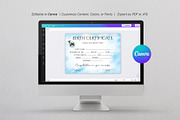 Puppy Birth Certificate, a Stationery Template by DesignDevisers (Thumbnail 8 of 10)