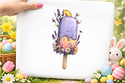 Whimsical Summer Ice Cream Clipart, an Illustration by GatewayDesign (Thumbnail 5 of 5)