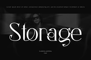Classical Material CalligraphicSerif, a Serif Font by 177Studio (Thumbnail 5 of 8)