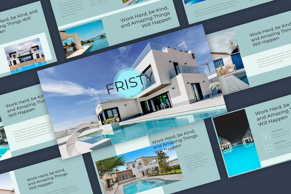 Fristy - RealEstate Keynote Template, a Presentation Template by riz creative studio (Photo 3 of 9)