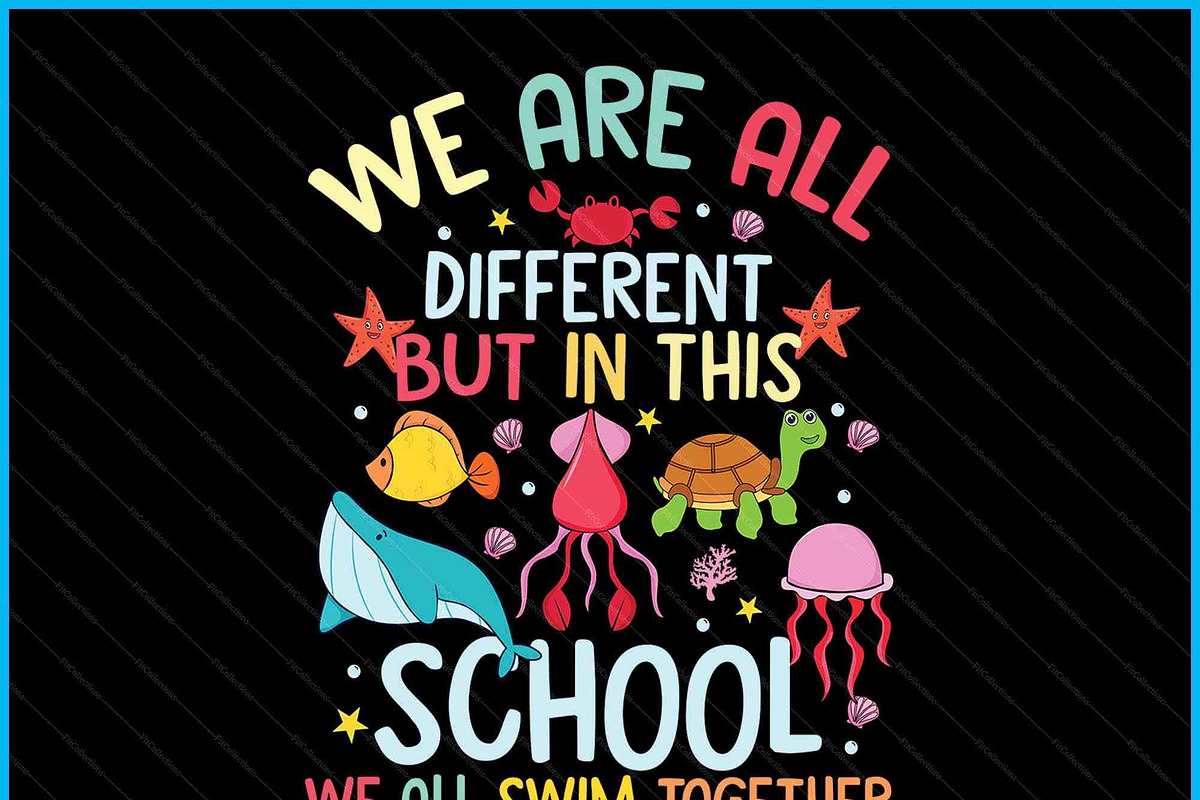 We Are Different But In This School, a Graphic by Creativeusart (Photo 3 of 4)