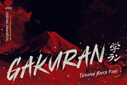Gakuran - Modern Brush Font, a Handwritten Font by tkzgraphic (Thumbnail 1 of 9)