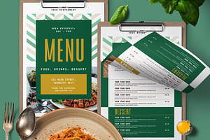 Restaurant Food Menu, a Flyer Template by Creativestoree
