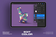High Socks Mockup For Procreate, a Bottom Mockup by Grow Design Craft Studio (Thumbnail 2 of 6)