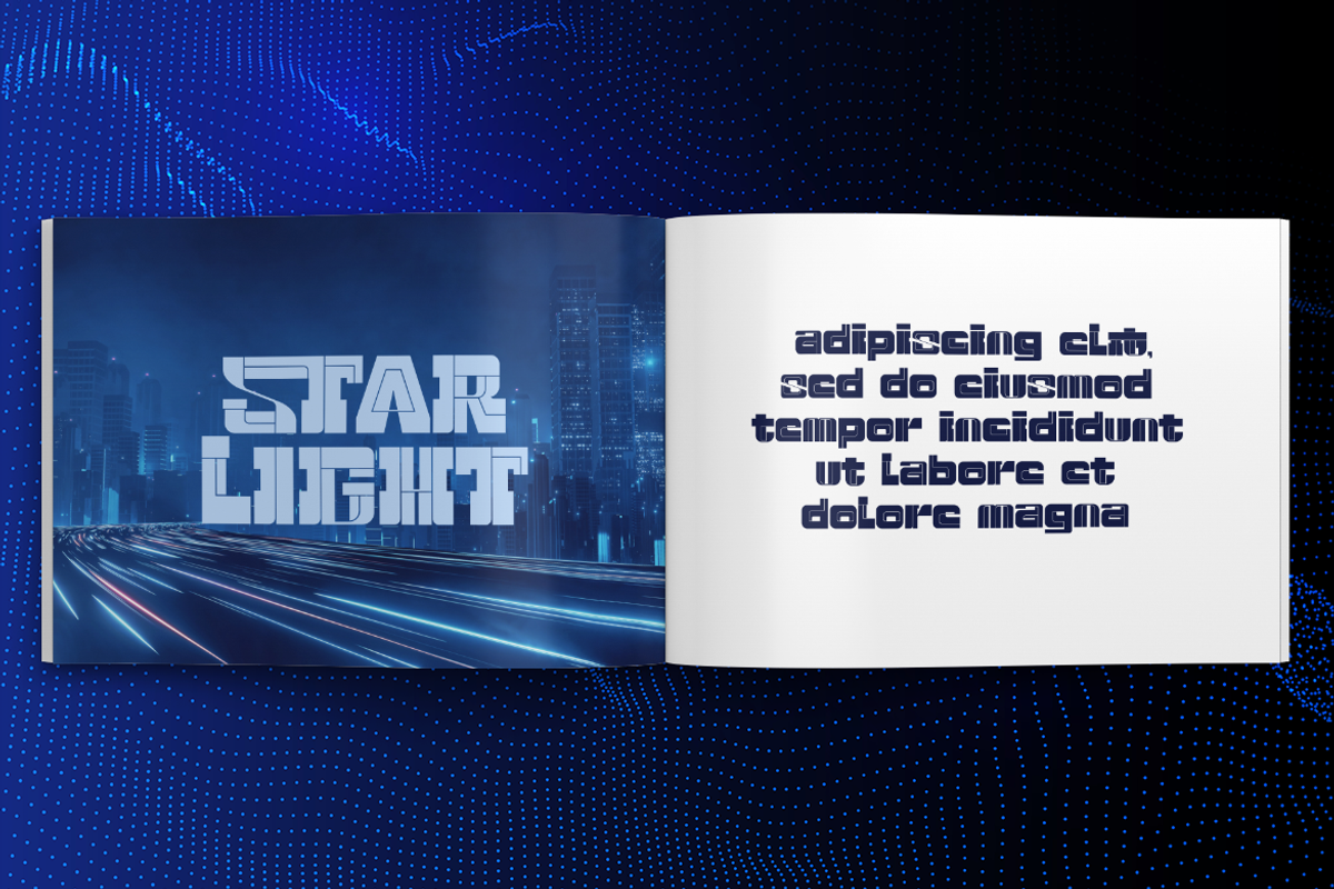 Crypto Future Display, a Font by Creatype Studio (Photo 2 of 10)