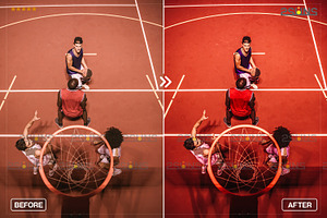 Sport Lightroom Presets Basketball