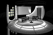 Virtual TV Studio Chat Set 19, a Furniture 3D Model by akerStudio (Thumbnail 4 of 13)