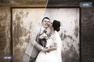 50 Avantgarde Wedding Mobile Presets