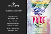 Gay Pride Flyer, a Flyer Template by MadridNYC (Thumbnail 2 of 3)