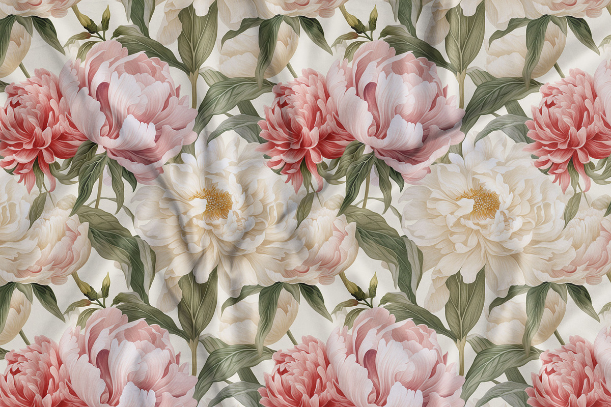 Floral Seamless Patterns + Cliparts, a Pattern Graphic by Olya Creative (Photo 16 of 20)