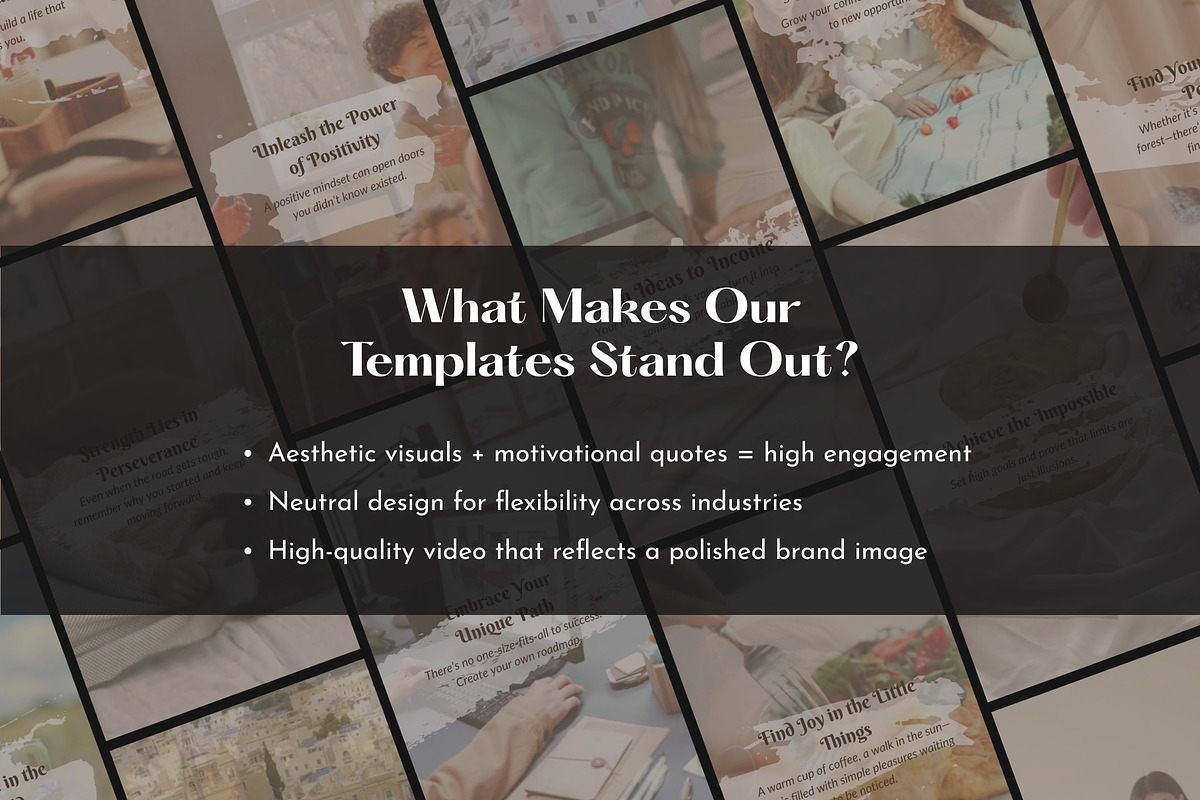 Aesthetic Instagram Reels Templates, a Social Media Template by Studio DigiCraft (Photo 6 of 9)
