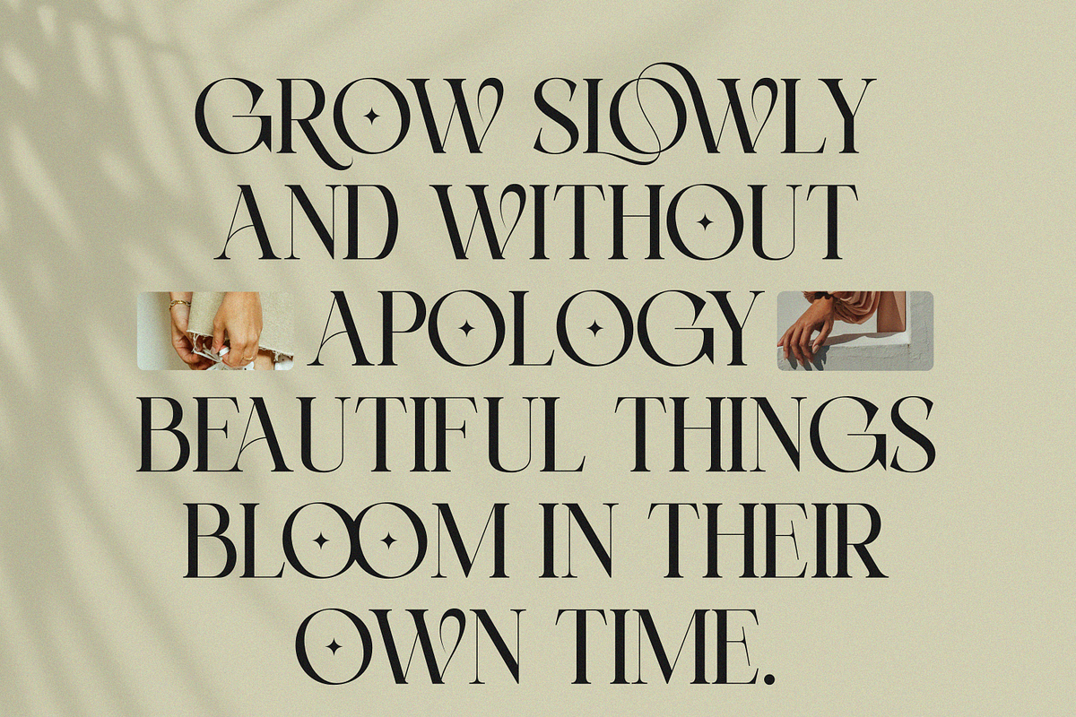 Lovine, a Serif Font by zeenesia (Photo 15 of 17)
