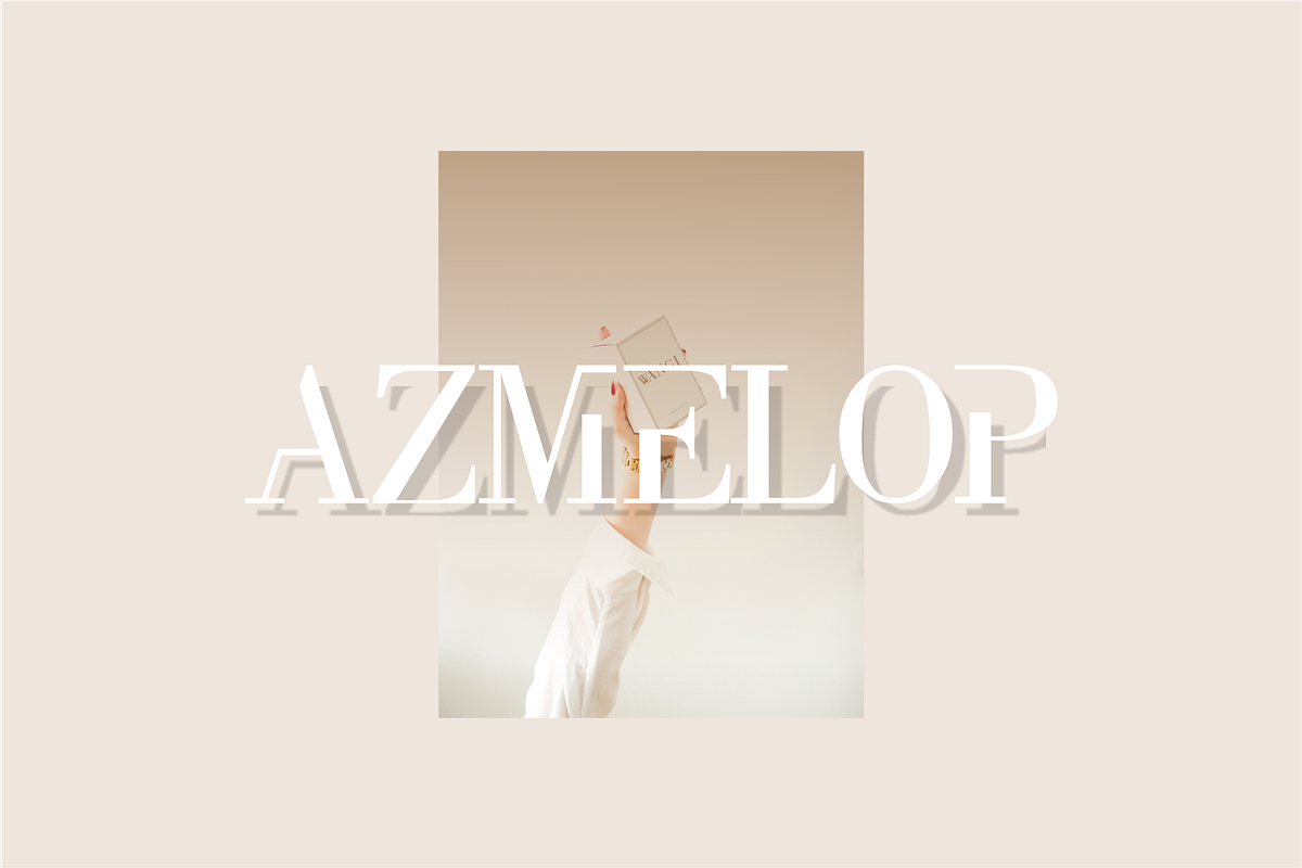 PAZEA- elegant serif font, a Serif Font by Vroz Studio (Photo 4 of 9)
