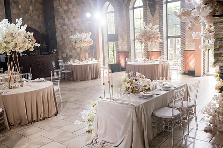 Amazing wedding decoration banquet