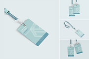 ID Card Mockup, an Advertising Mockup by tiyasprabawa (Thumbnail 1 of 5)