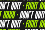 Bungqus - Condensed Display Font, a Sans Serif Font by Sekyra Lab (Thumbnail 9 of 13)