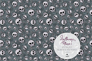 Kawaii Halloween Seamless Patterns, a Pattern Graphic by KaramfilaS (Thumbnail 3 of 32)