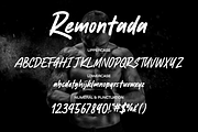 Remontada – Brush Display Font, a Handwritten Font by Fikryal Studio (Thumbnail 12 of 12)