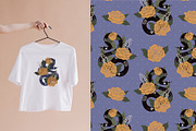 Modern snakes & Floral set., an Object Graphic by Alona Savchuk (Thumbnail 12 of 14)