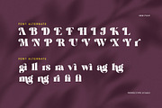 Magrina Vintage Serif Font, a Serif Font by Perfectype (Thumbnail 8 of 8)