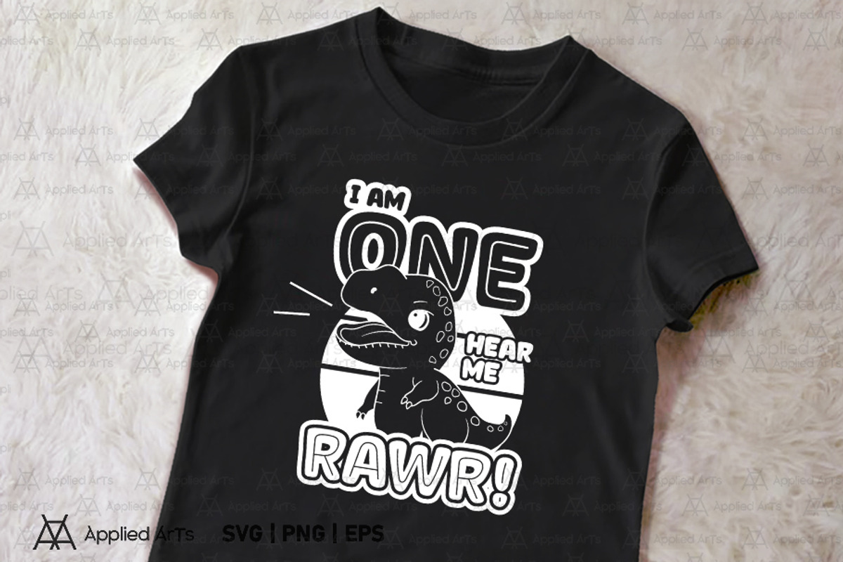 I Am One Hear Me Rawr, 1st Birthday, an Object Graphic by Applied Arts (Photo 4 of 4)