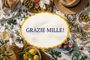 Amalfi Lemon Mediterranean Clipart, a Decorative Illustration by SunnJaneArt (Thumbnail 17 of 17)