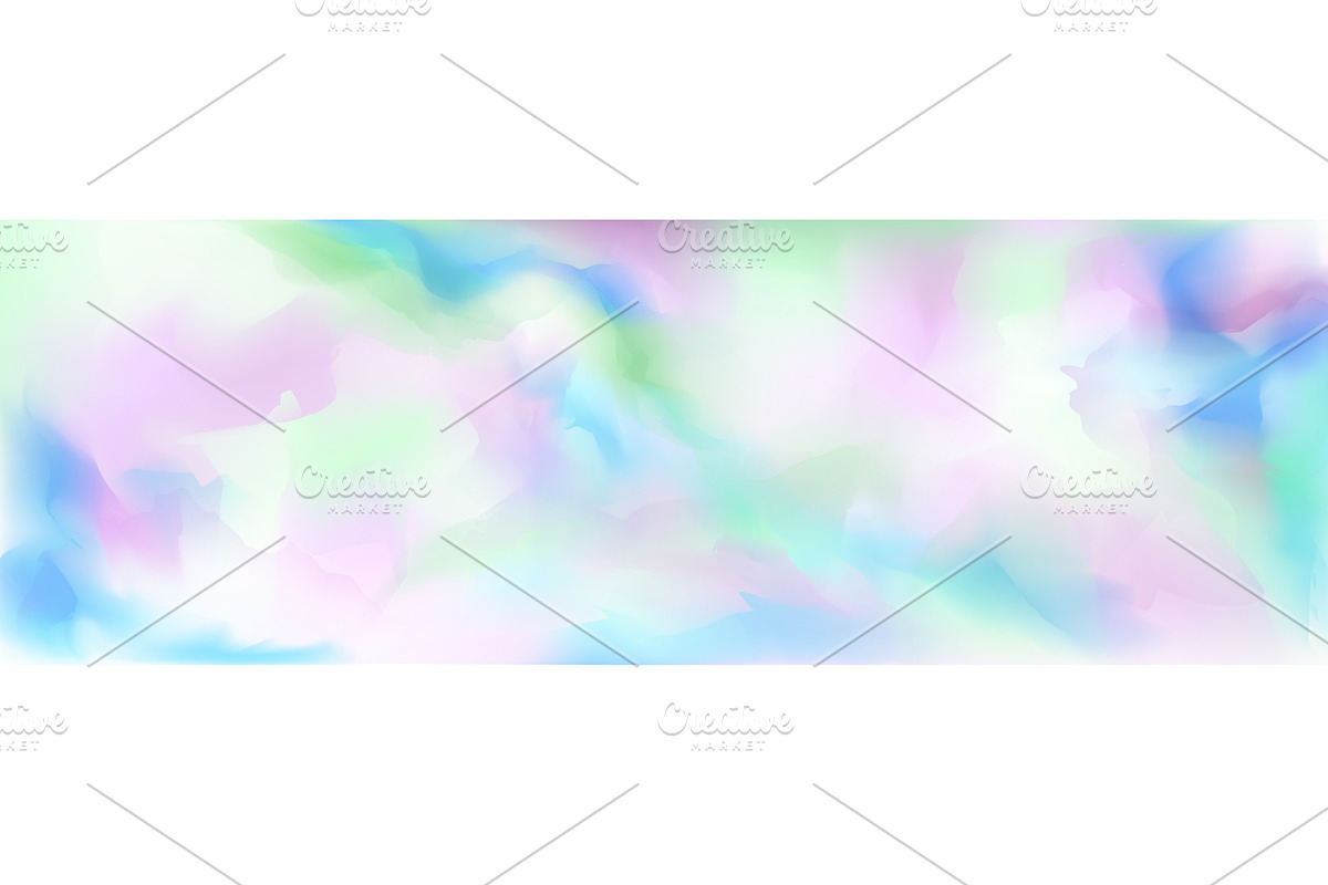 Abstract pastel watercolor brush, an Illustration by art PVP - market