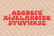 BUBBLE GROOVY FONT, a Handwritten Font by BonkiStudio (Thumbnail 2 of 2)
