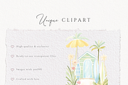 Baby On Board baby shower Surf Beach, a Seasonal Illustration by Invite to Clipart (Thumbnail 8 of 8)