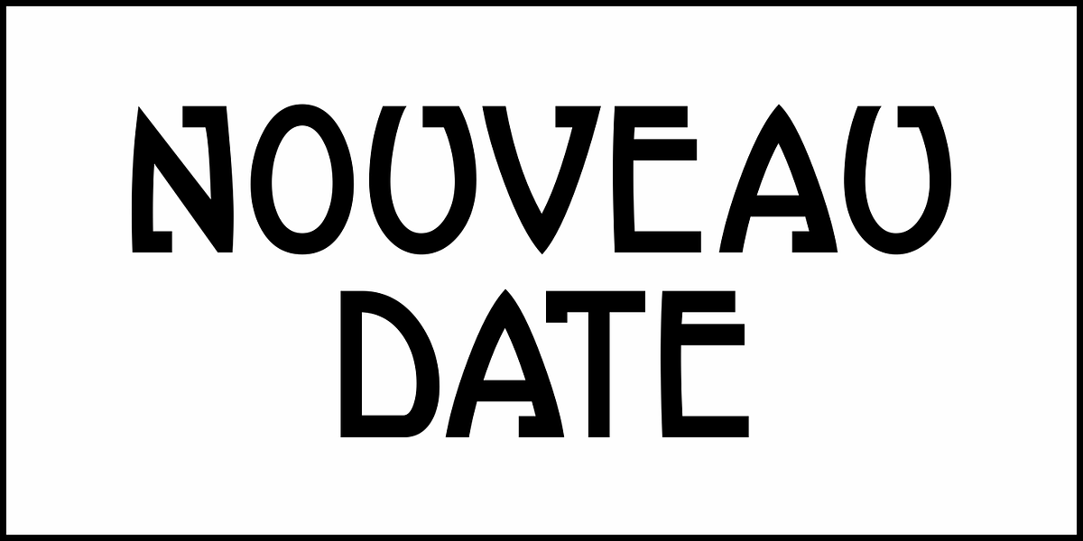 Nouveau Date JNL, a Sans Serif Font by Jeff Levine Fonts (Photo 2 of 5)