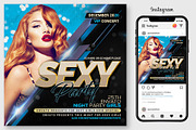 100 Night Club Party Flyers Bundle, a Flyer Template by graphicforest (Thumbnail 56 of 72)