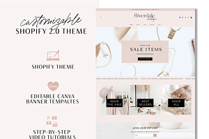 Shopify Theme - Blush Minimal