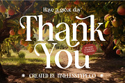 Bulings Nature Vintage Serif, a Serif Font by timelesstype.co (Thumbnail 20 of 20)
