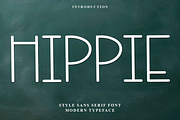 Hippie, a Sans Serif Font by FreshTypeINK (Thumbnail 1 of 8)
