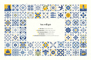 Azulejo Portugal | Tiles & Patterns, an Object Graphic by KetteCreate (Thumbnail 3 of 16)