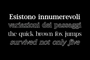 Gardena Quanto Serif Font Family