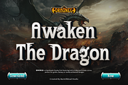 Dragnel, a Serif Font by Burntilldead (Thumbnail 12 of 12)