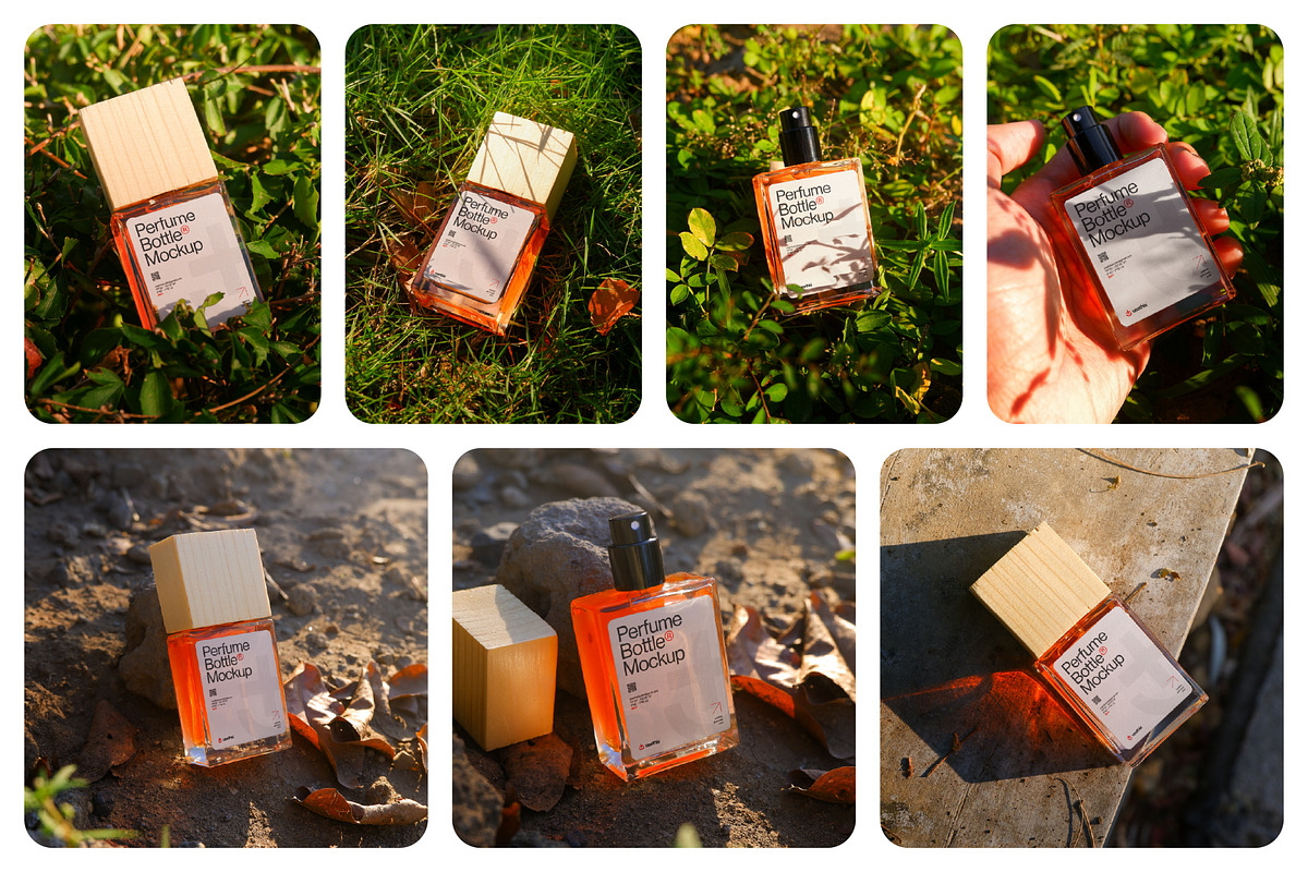 Terrain Perfume Bottle Mockup PSD, a Packaging Mockup by Usethis Mockup (Photo 1 of 8)